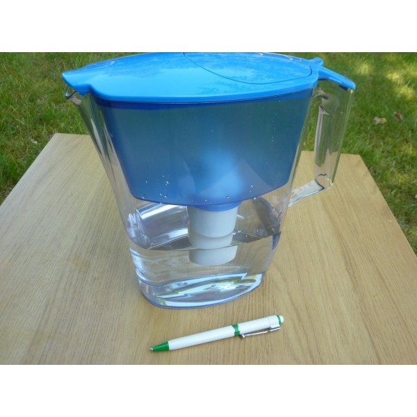 Filterkande blå 2.5L med kulfilter - Video