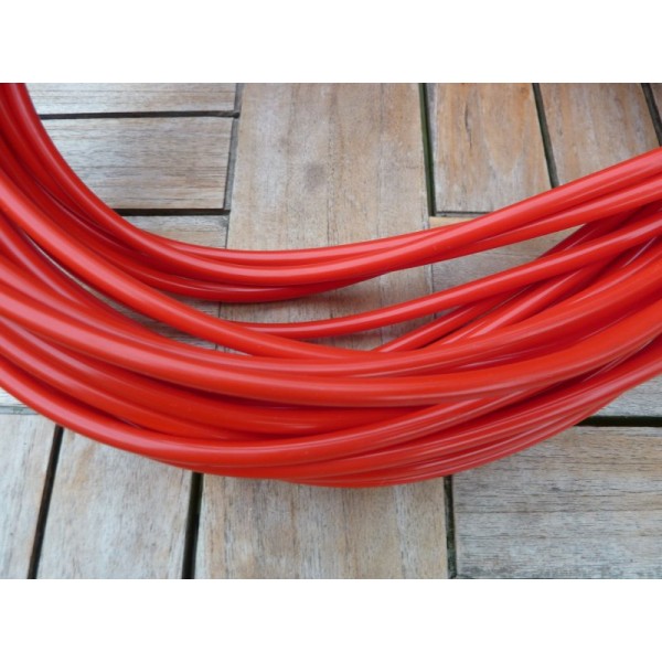 Plastslange rød 1/4'' - prisen er pr. meter