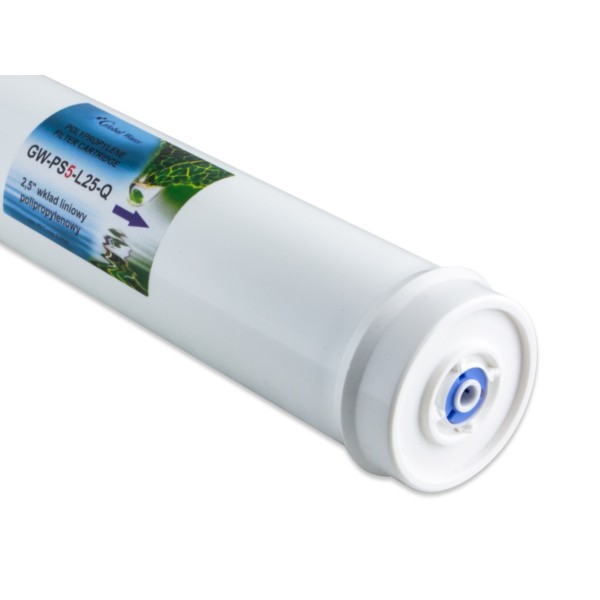 Sedimentfilter inline 11'' x 2.5'' til 1/4'' slange Sedimentfilter inline 11'' x 2.5'' til 1/4'' slange