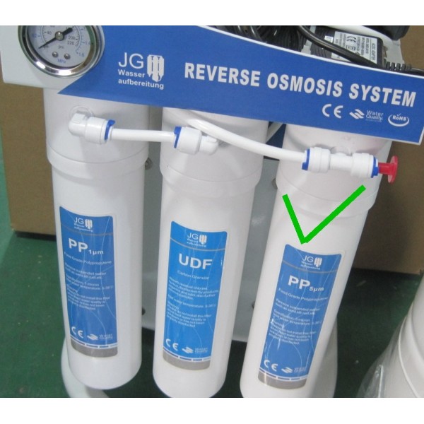 Quick Change Sedimentfilter 5µ til RO75JG