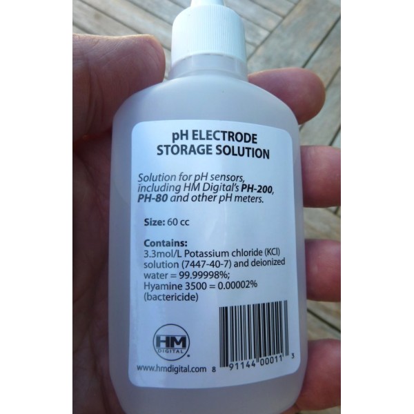 pH elektrode opbevar. væske, 60 ml pH elektrode opbevar. væske, 60 ml