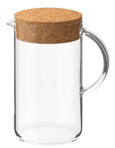 IKEA glas kande med låg, 1.5L