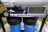 Osmoseanlæg, 2 x BB10 filterhuse, 2 x 3213-800GPD, 1,7L/minut, spildvand 0,65